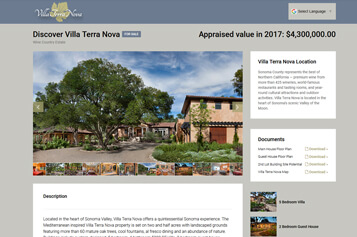 website for real estate sales