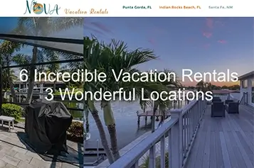 website design for rental company