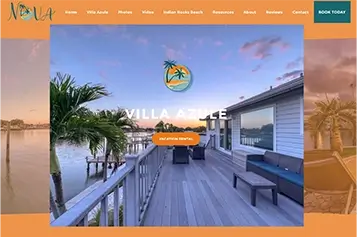 website design for rental company